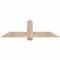 Ekena Millwork Eugene Smooth Timber Gable Bracket, Douglas Fir, 60"W x 17"H x 5 1/2"D x 5 1/2"F, 7/12 Pitch GBW060X17X0606EUG00SDF - alternate 1